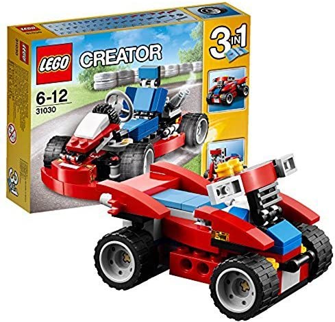 LEGO CREATOR 3 en 1 | Kart, Color Rojo 31030