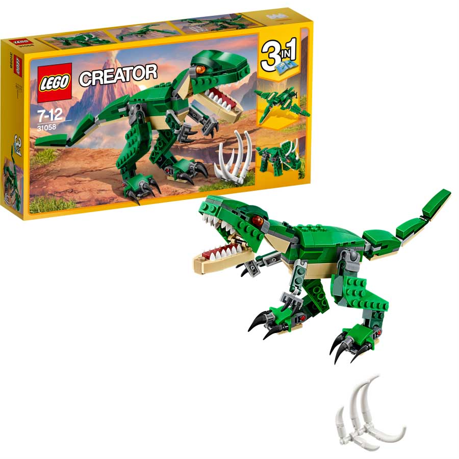 LEGO CREATOR 3 en 1 | Grandes dinosaurios 31058