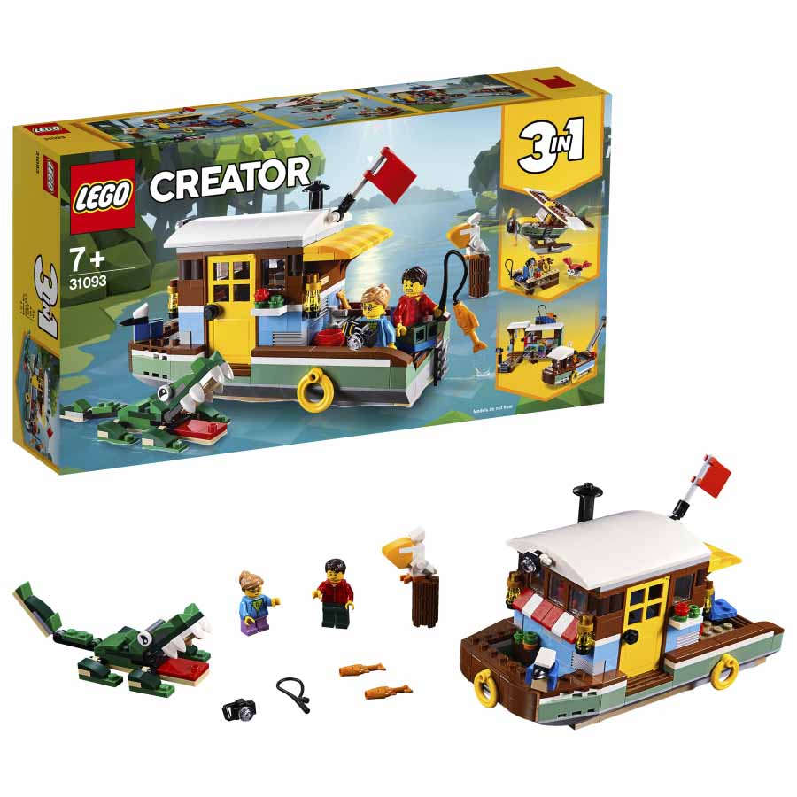 LEGO CREATOR 3 en 1 | Casa Flotante del Río 31093