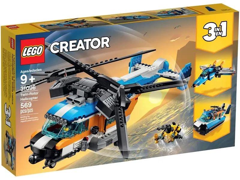 LEGO CREATOR 3 en 1 | Helicóptero de Doble Hélice 31096