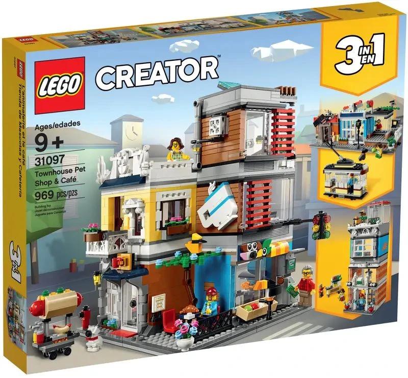 LEGO CREATOR 3 en 1 | Tienda de Mascotas y Cafetería 31097