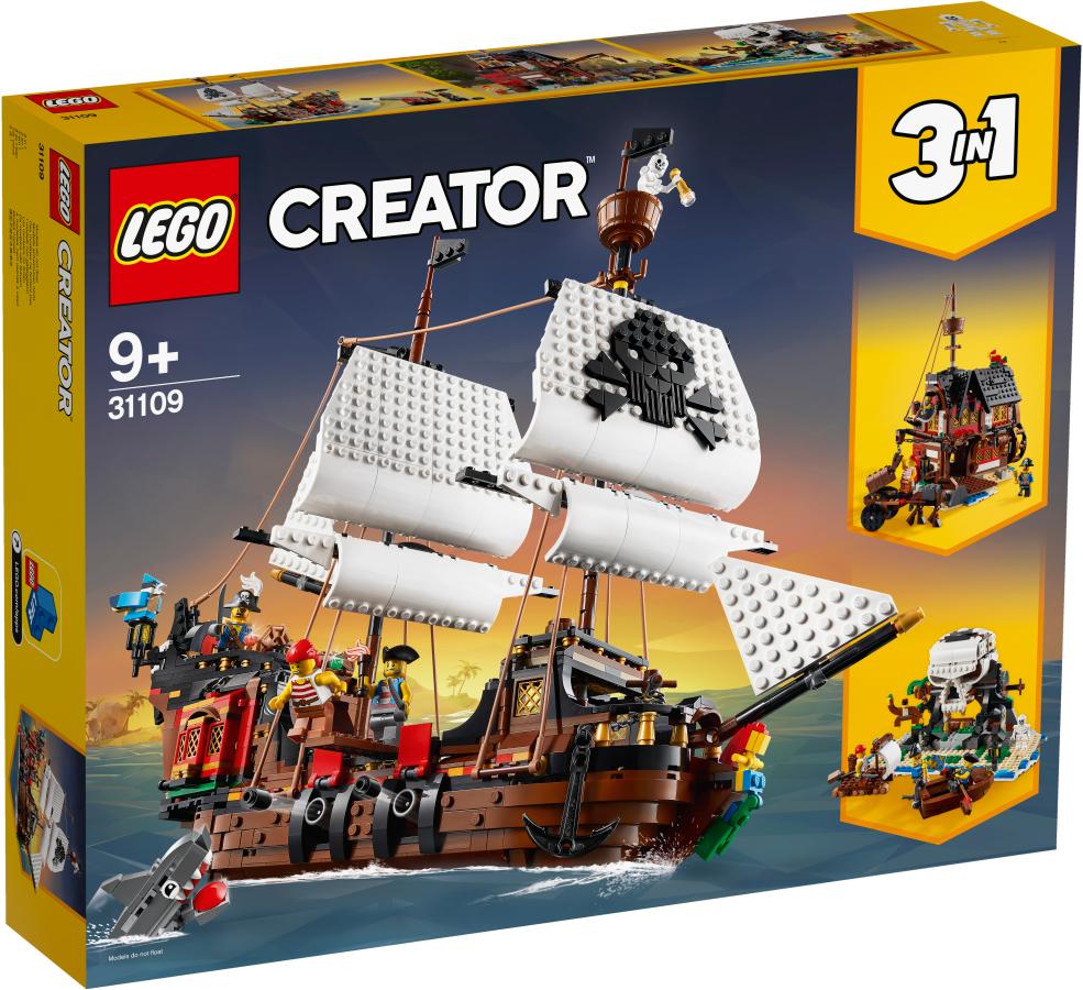 LEGO CREATOR 3 en 1 | Barco pirata 31109