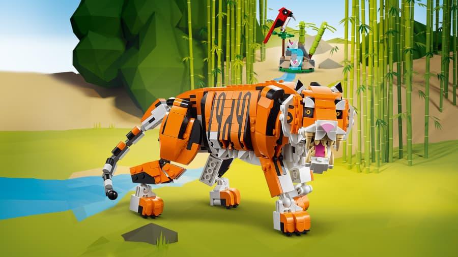 LEGO CREATOR 3en1 | Tigre Majestuoso 31129