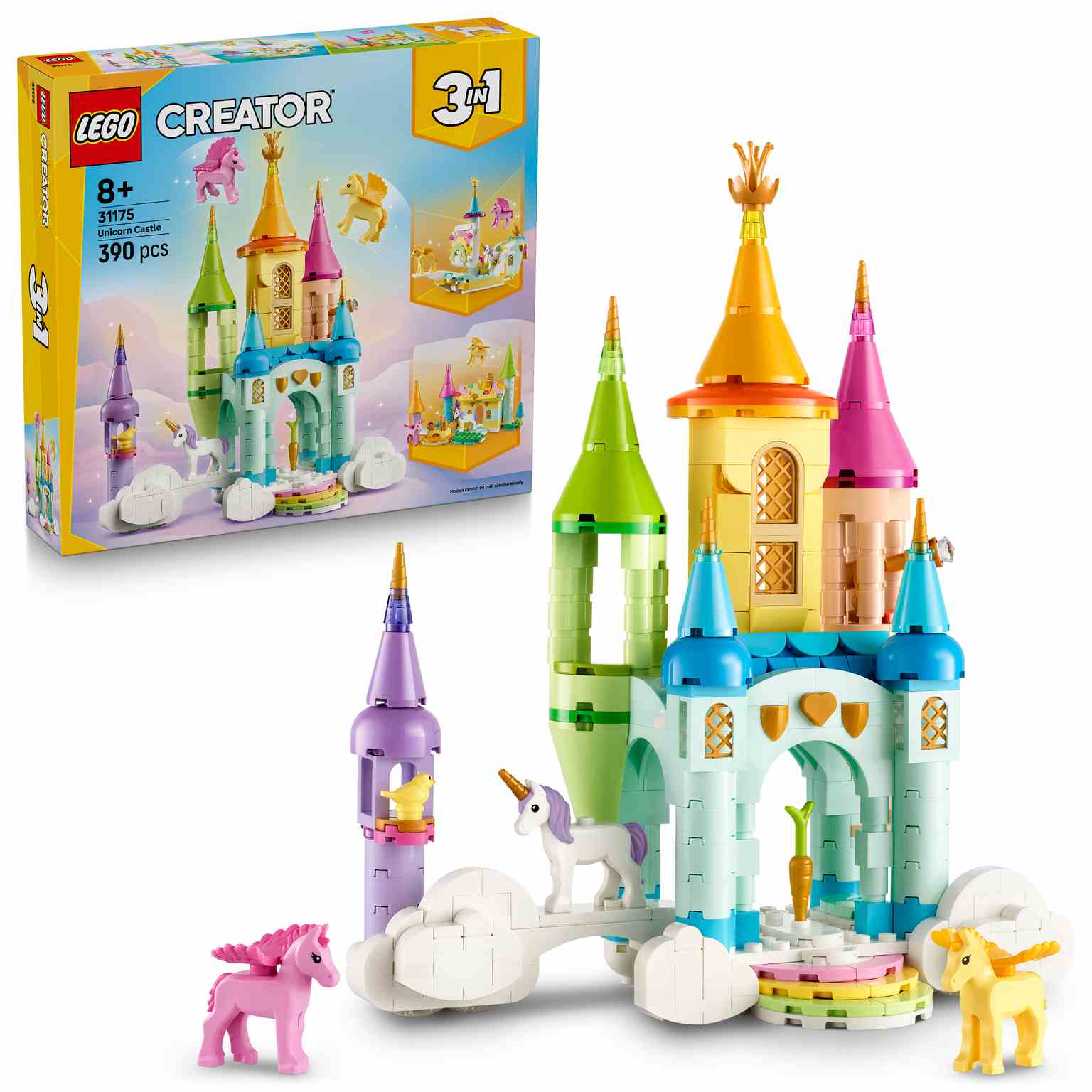 LEGO CREATOR 3en1 | Castillo de los Unicornios - 31175