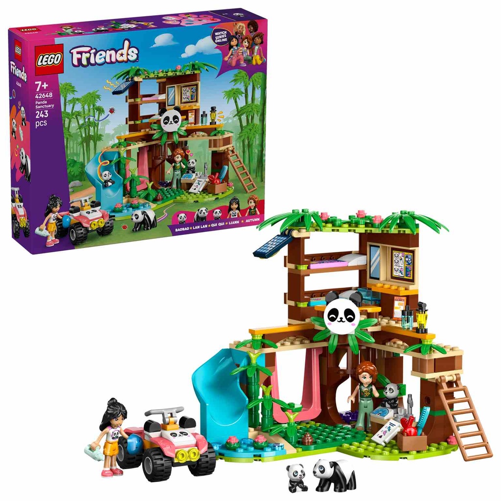 LEGO Friends | Cuidado Animal en el Refugio para Pandas - 42648