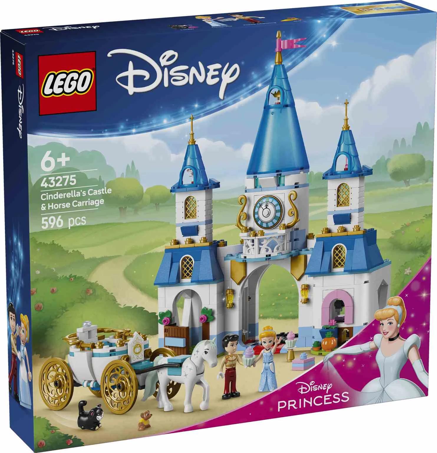 LEGO Disney | Castillo y Carroza de Cenicienta - 43275