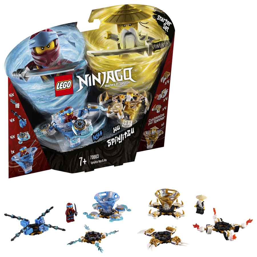 LEGO NINJAGO | Spinjitzu Nya & Wu 70663