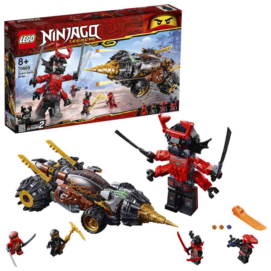 LEGO NINJAGO | Perforadora de Cole 70669
