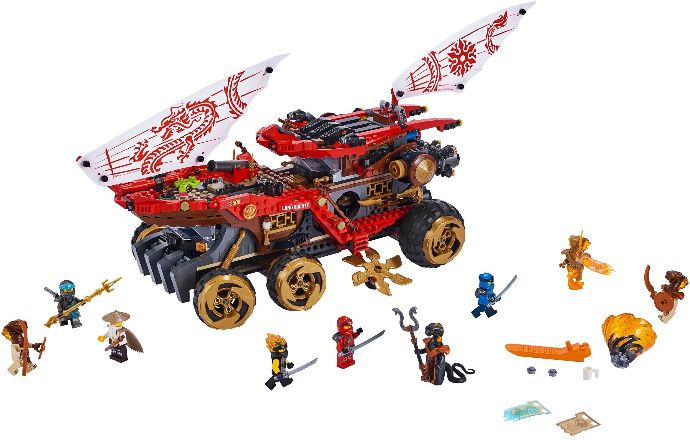 Lego Ninjago Navío de Tierra 70677