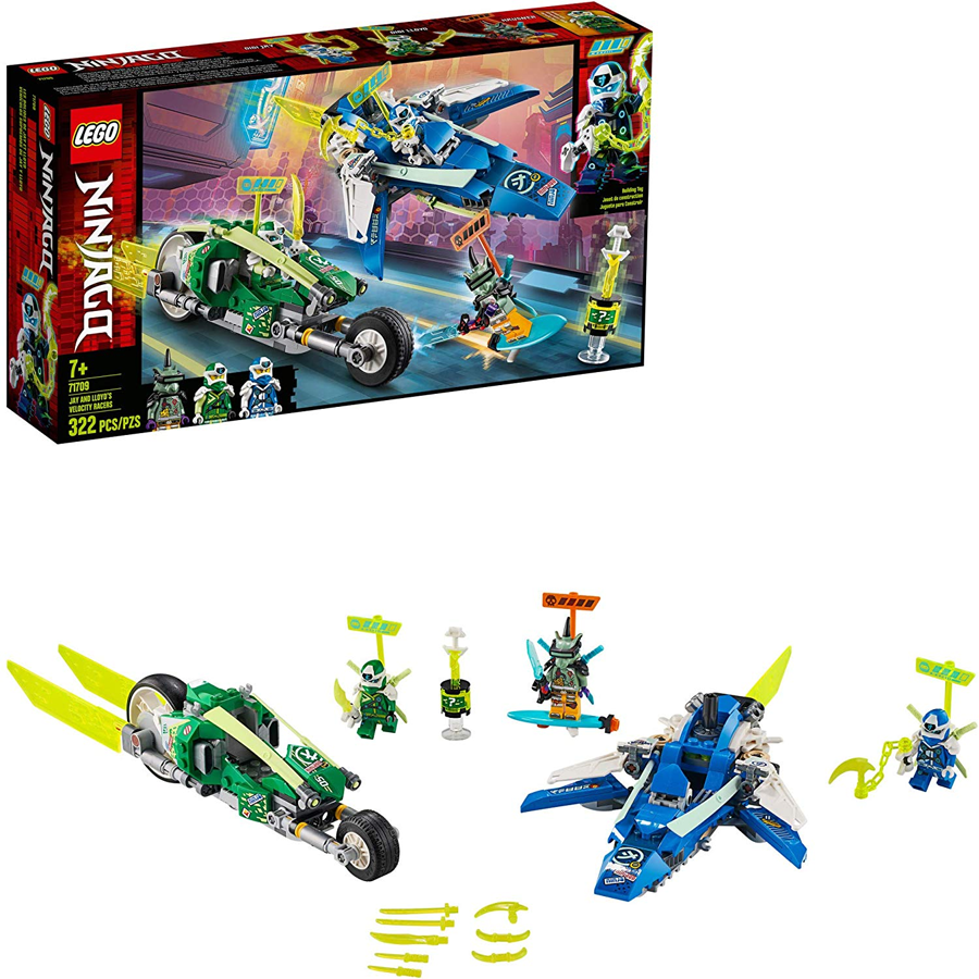 LEGO NINJAGO | Vehículos Supremos de Jay y Lloyd 71709