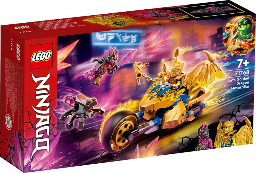 LEGO NINJAGO | Moto del Dragón Dorado de Jay 71768
