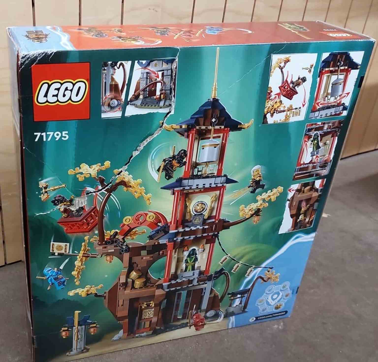LEGO Ninjago Núcleos de Energía del Templo del Dragón CAJA DAÑADA 71795-CD