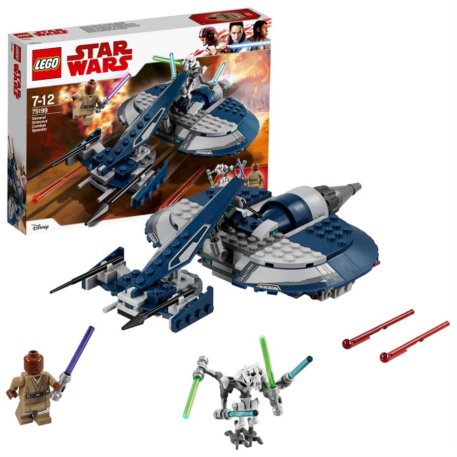 LEGO STAR WARS | Speeder de combate del General Grievous 75199