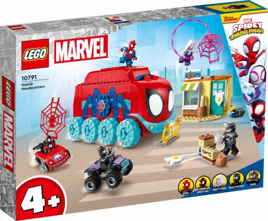 Lego Marvel superheroes Base Móvil del Equipo Spidey 10791