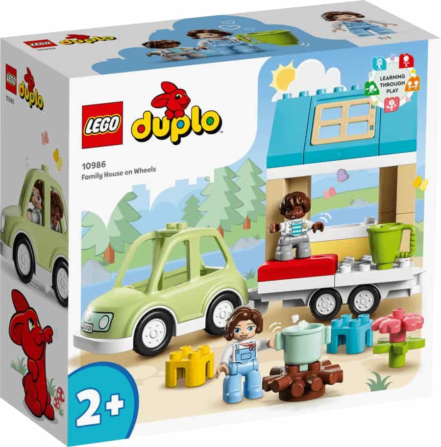 Lego Duplo Casa Familiar con Ruedas 10986