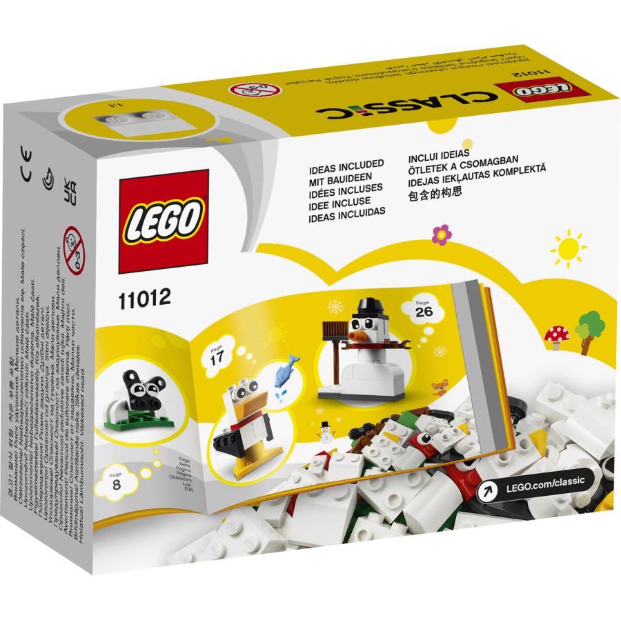 LEGO Classic | Ladrillos Creativos Blancos 11012