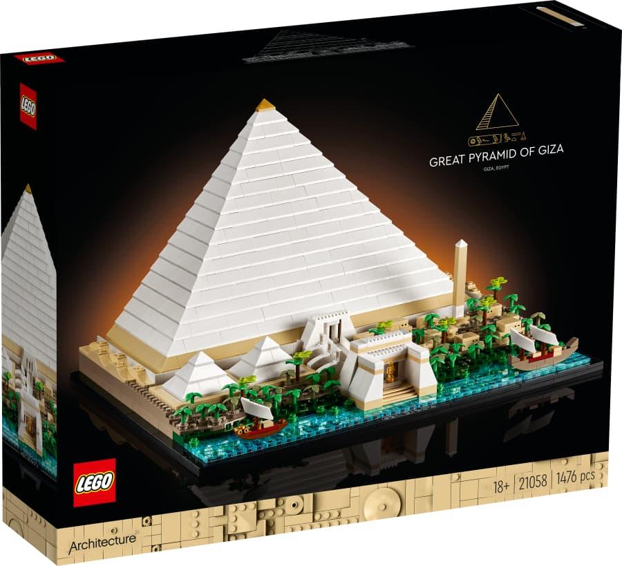 LEGO Architecture Gran Pirámide de Guiza 21058