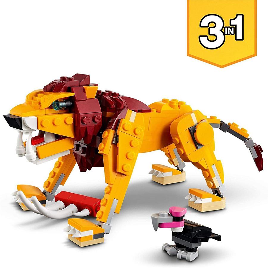 LEGO CREATOR 3 en 1 | León Salvaje 31112