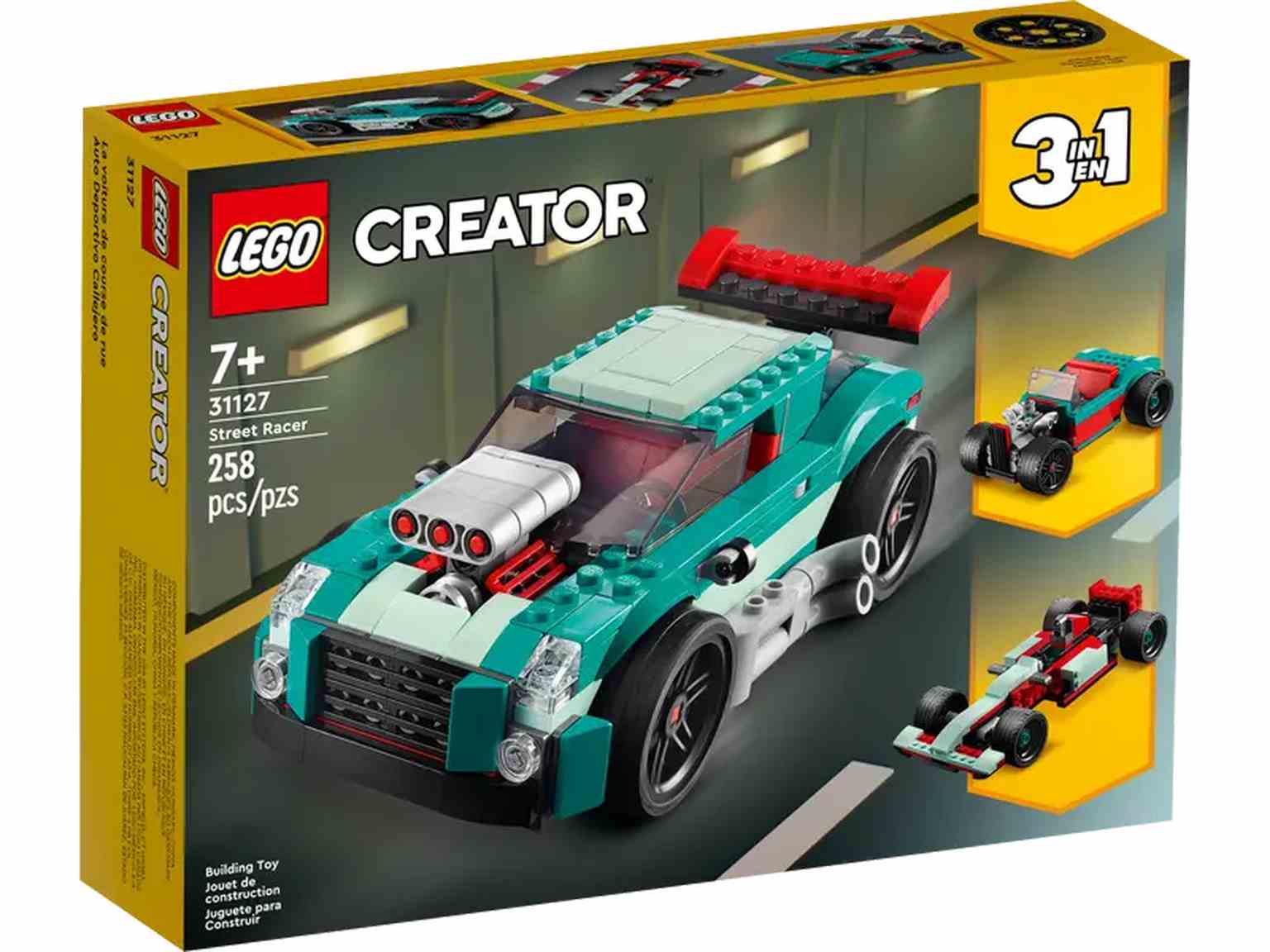 LEGO CREATOR 3 en 1 | Deportivo Callejero 31127