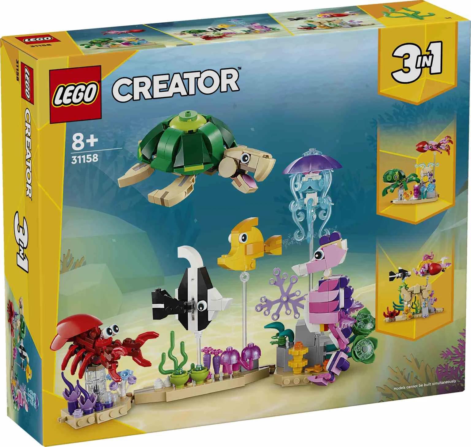 LEGO CREATOR 3en1 | Animales Marinos 31158