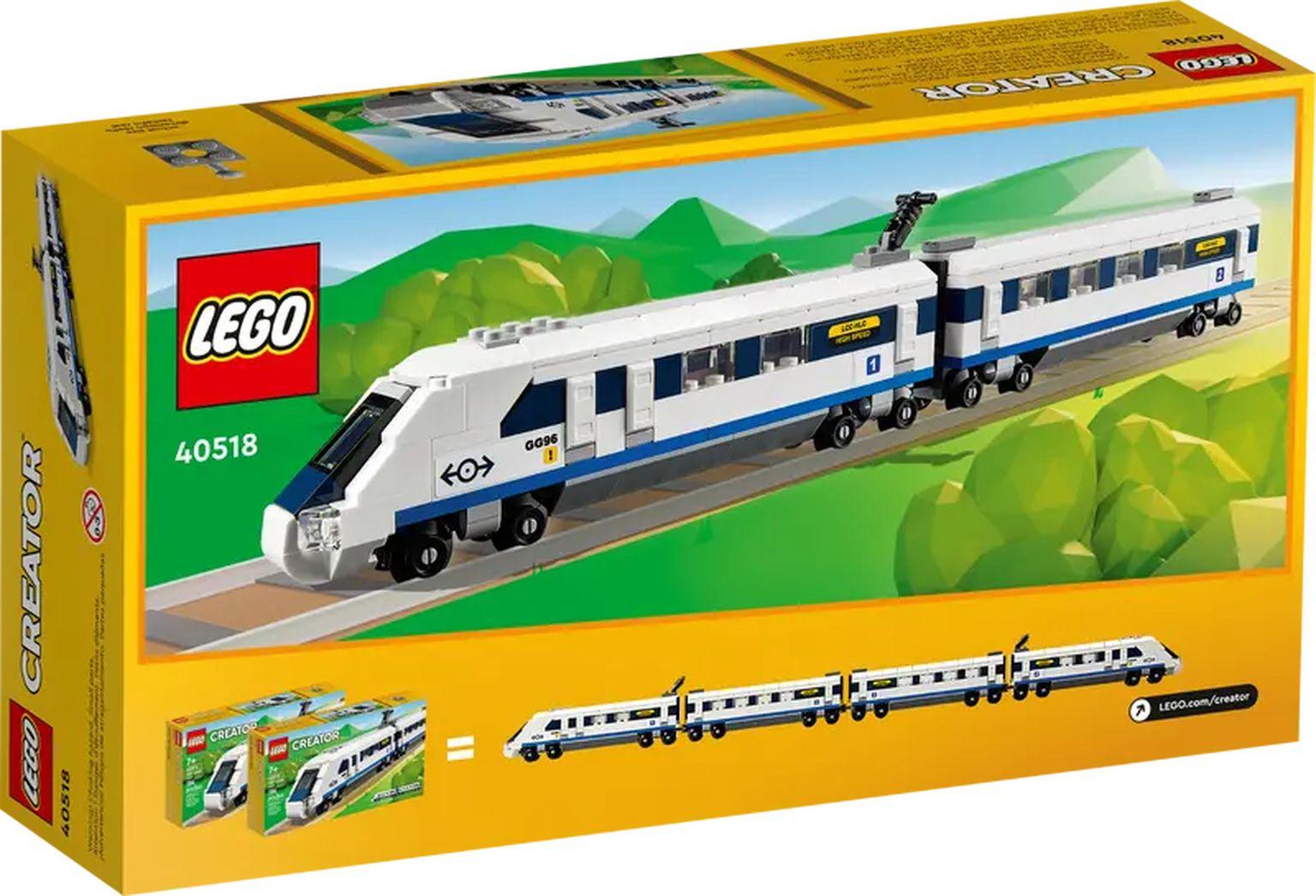 LEGO Creator | Tren de Alta Velocidad 40518