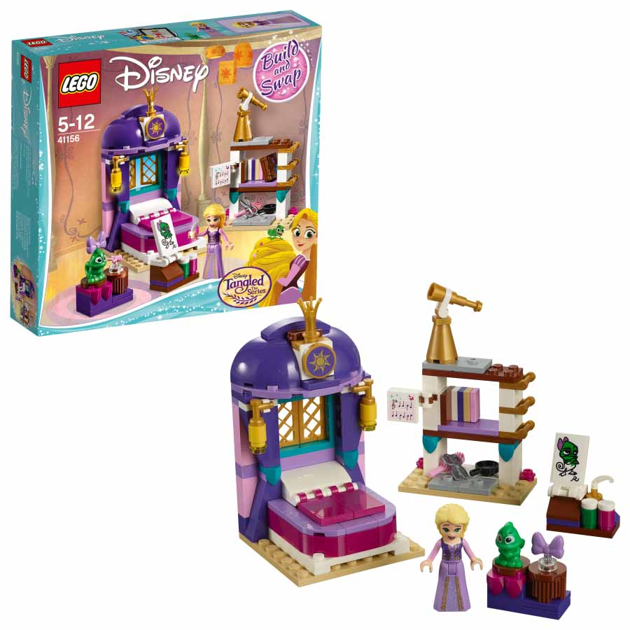 LEGO Disney | Dormitorio de Rapunzel en el castillo - 41156