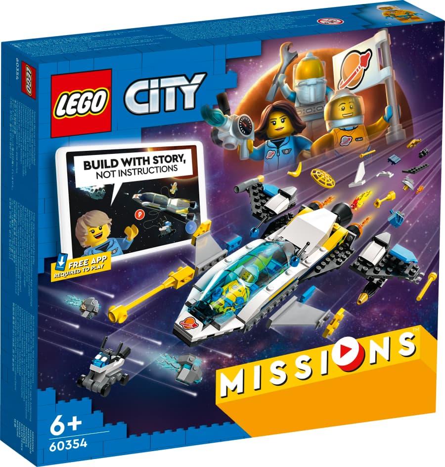 LEGO City Misiones de Exploración Espacial de Marte 60354