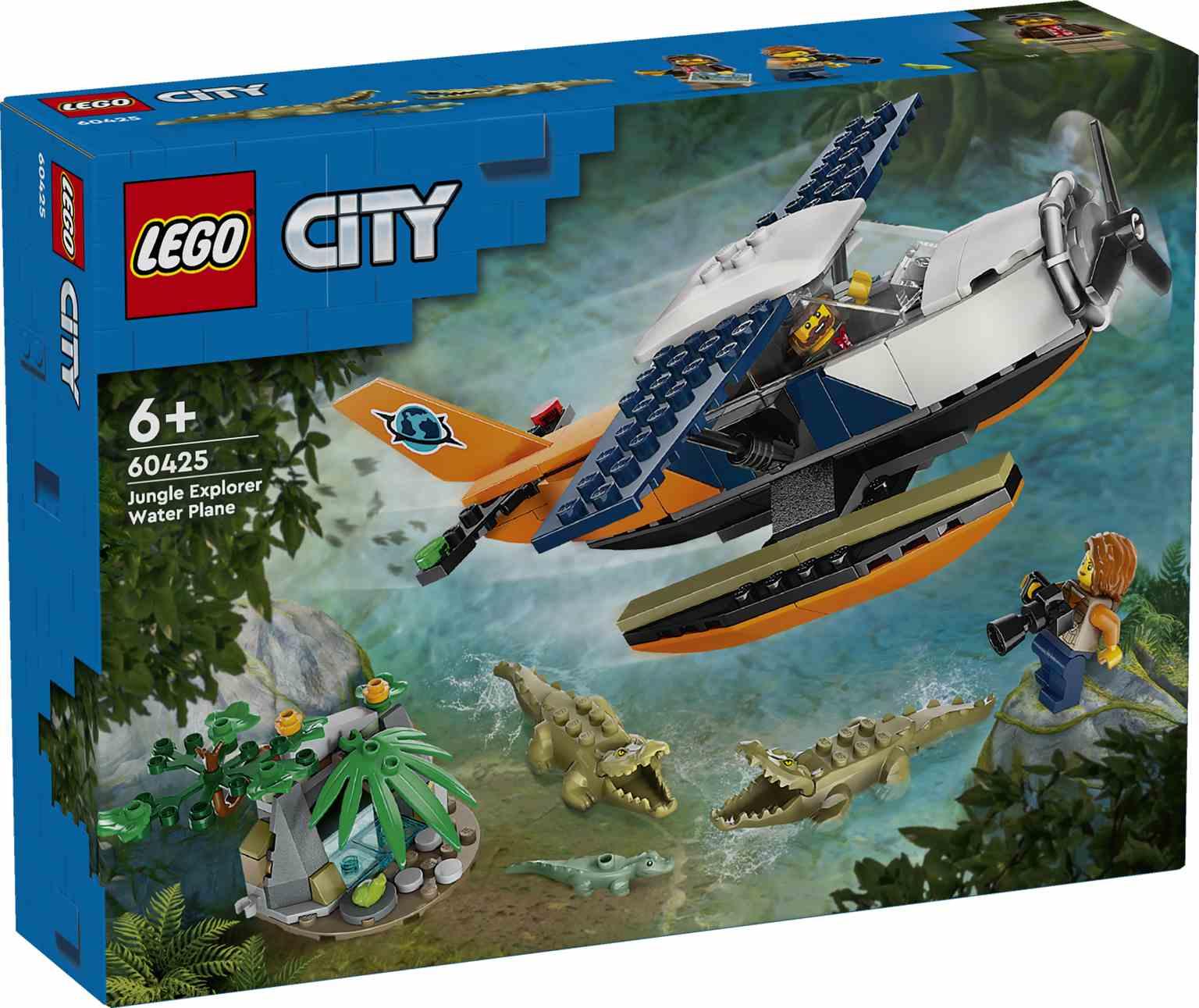 LEGO CITY | Exploradores de la Jungla: Hidroavión - 60425