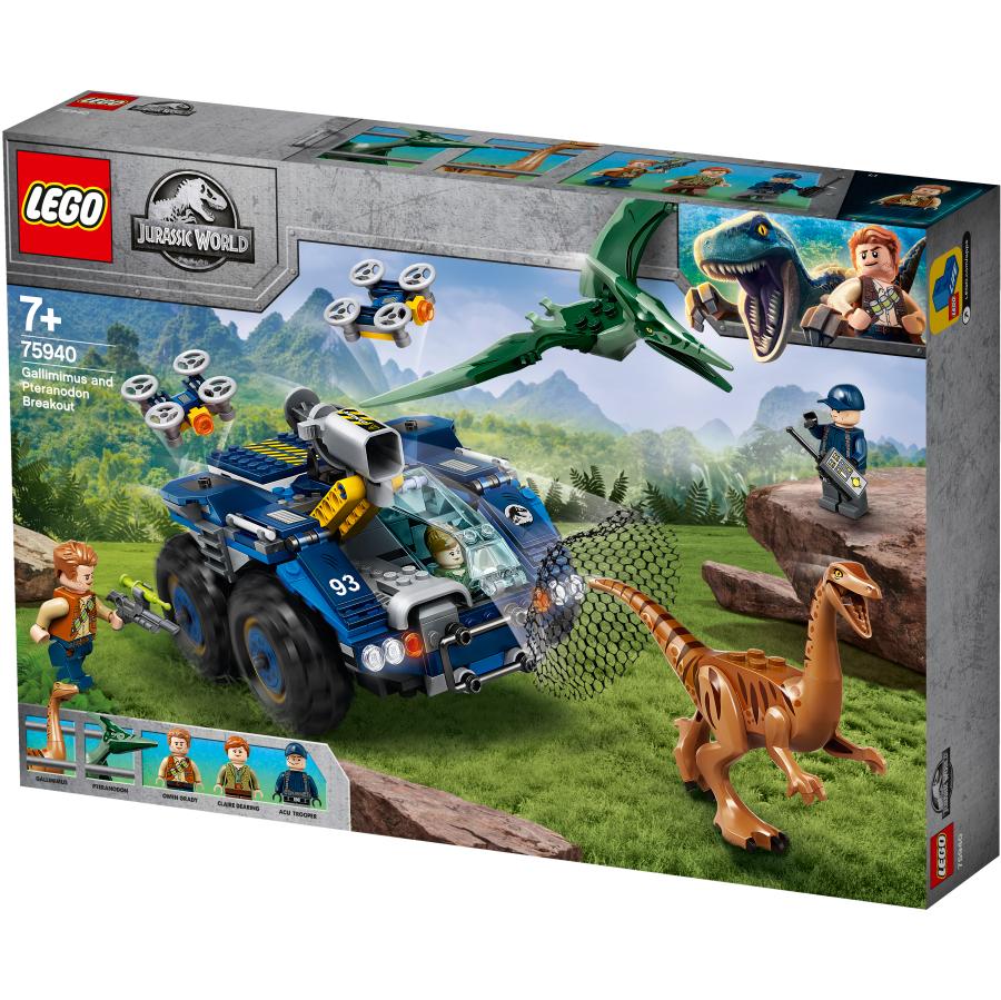 LEGO Jurasssic World | Fuga del Gallimimus y el Pteranodon 75940
