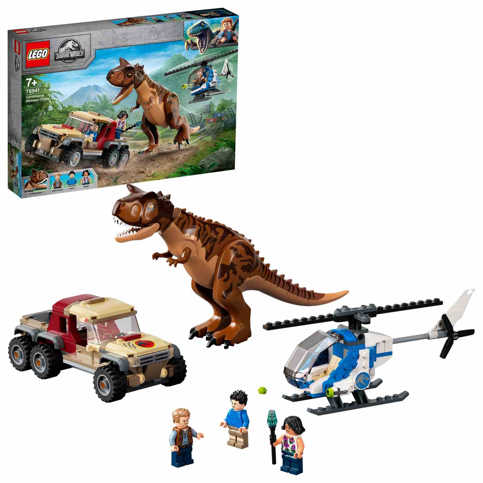 LEGO Jurasssic World | Persecución del Dinosaurio Carnotaurus 76941
