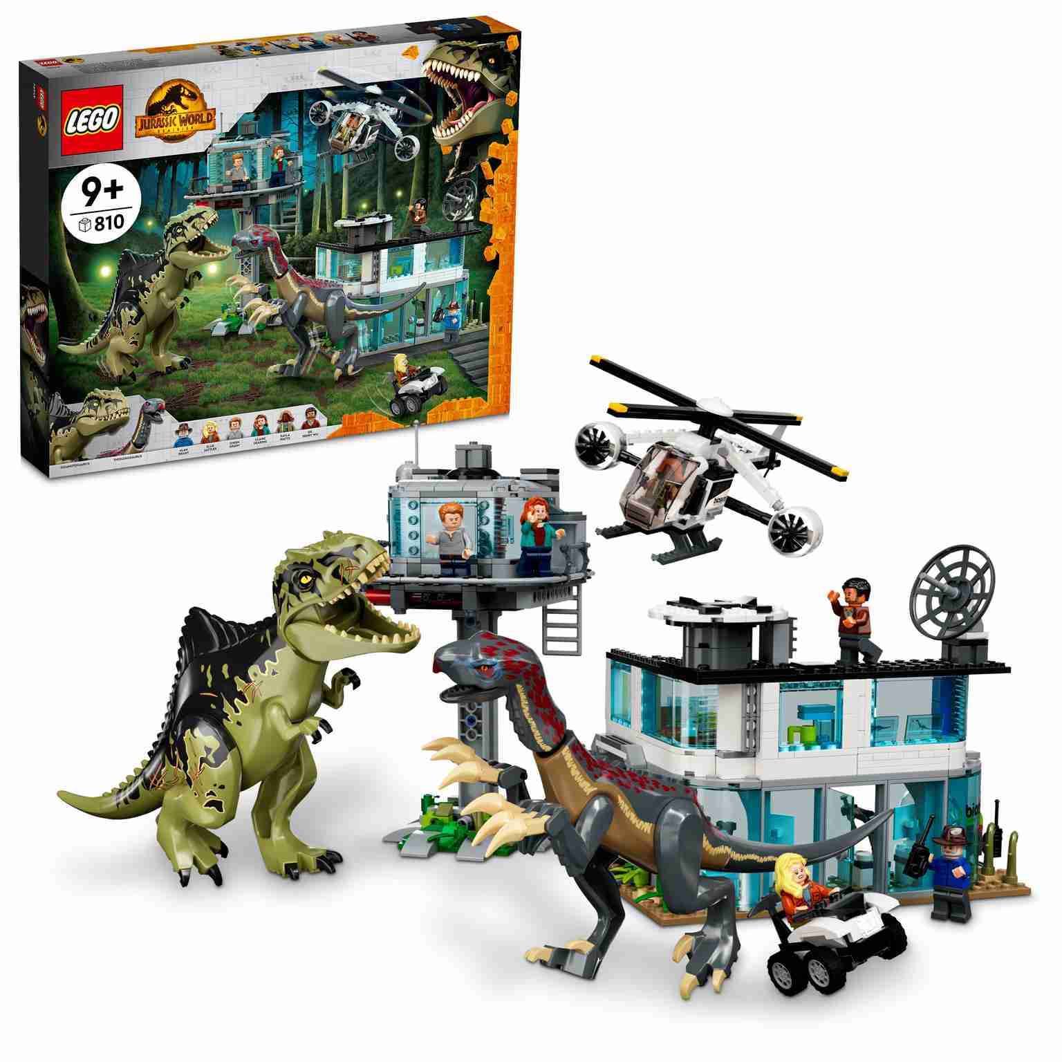 LEGO Jurasssic World | Ataque del Giganotosaurio y el Therizinosaurio 76949