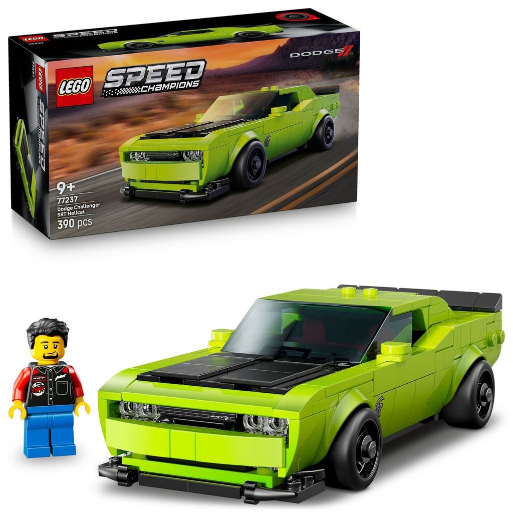 LEGO Speed Champions | Deportivo Dodge Challenger SRT Hellcat- 77237