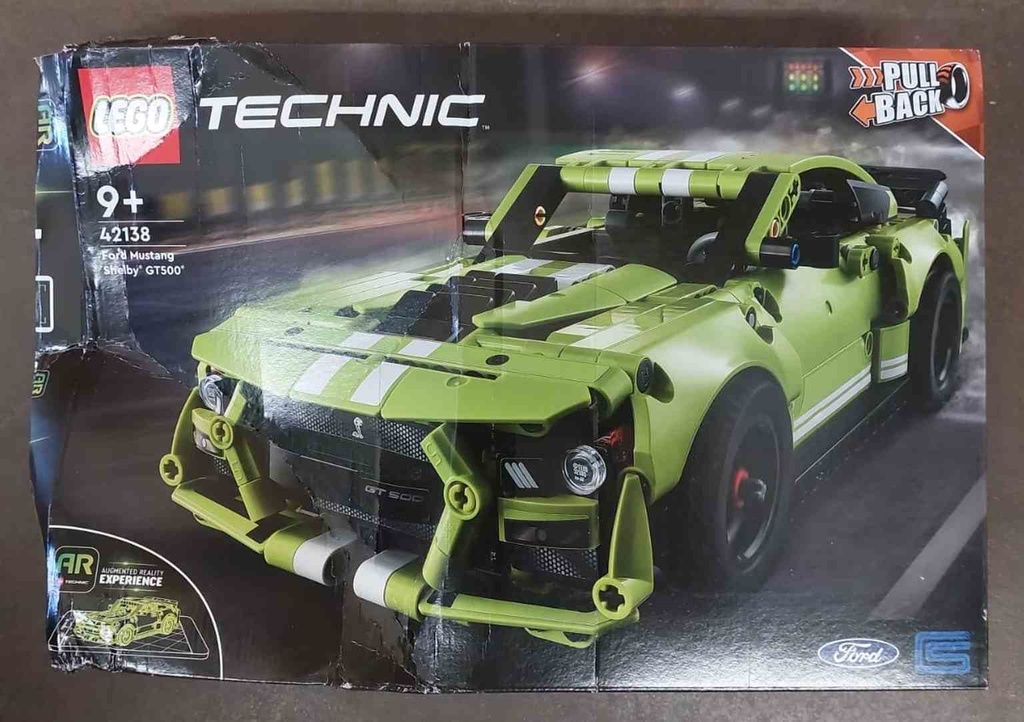 Lego Technic | Ford Mustang Shelby GT500 CAJA DAÑADA - 42138-CD