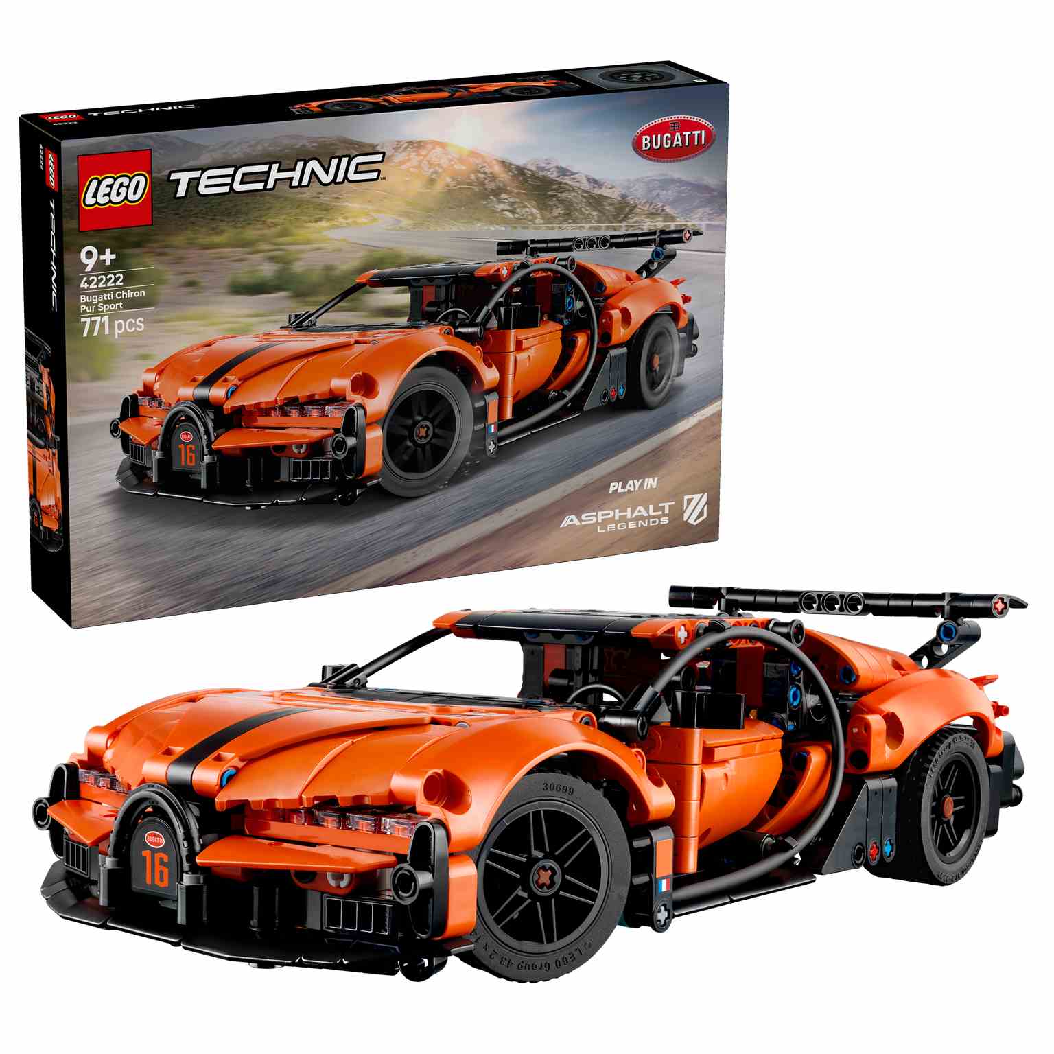 LEGO Technic | Hipercoche Bugatti Chiron Pur Sport - 42222