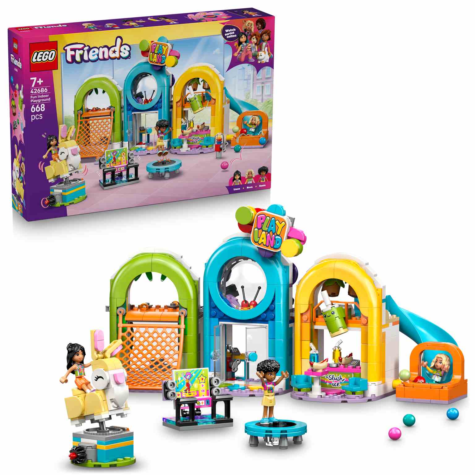 LEGO Friends | Parque de Juegos Cubierto - 42686
