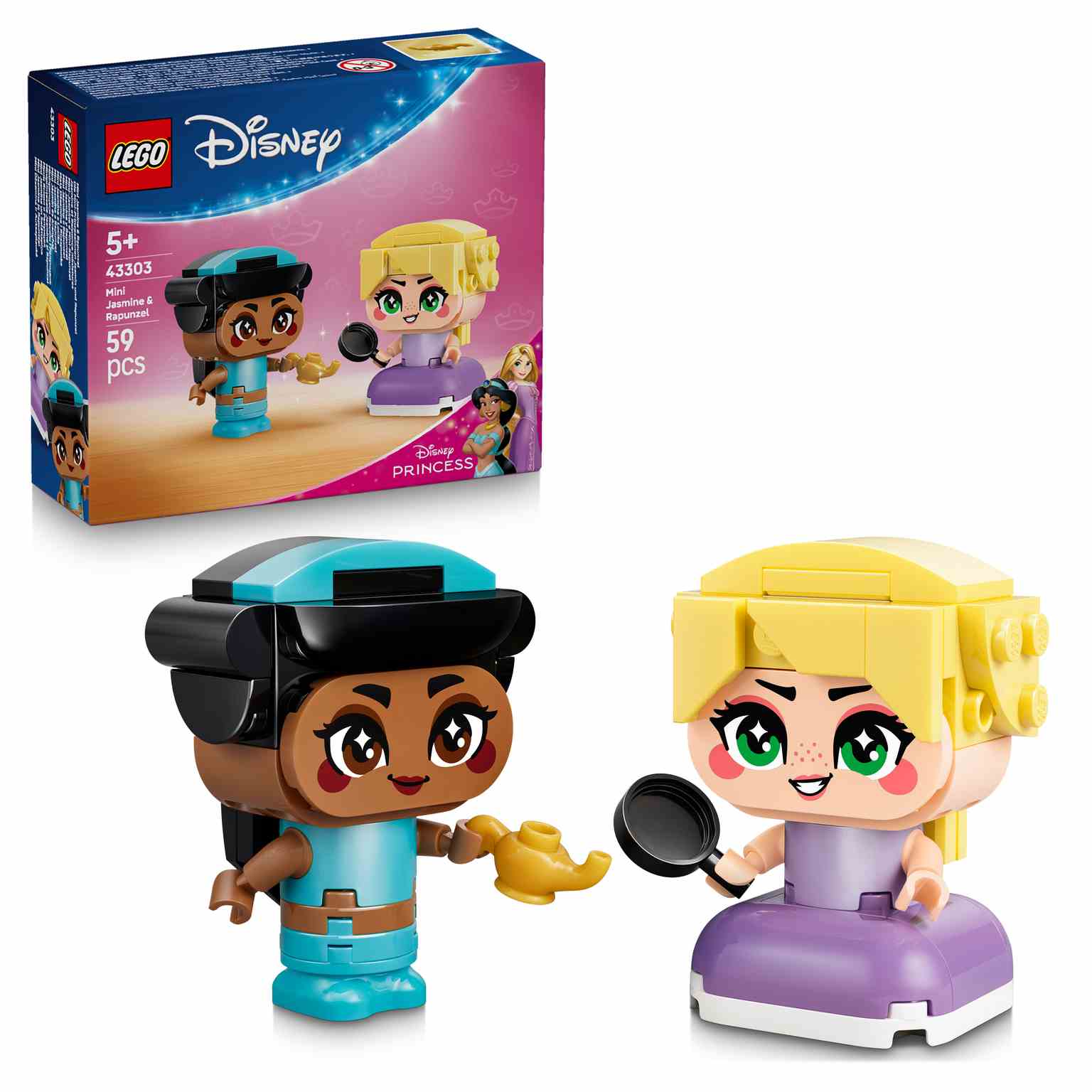 LEGO Disney | Mini Jasmine y Rapunzel - 43303