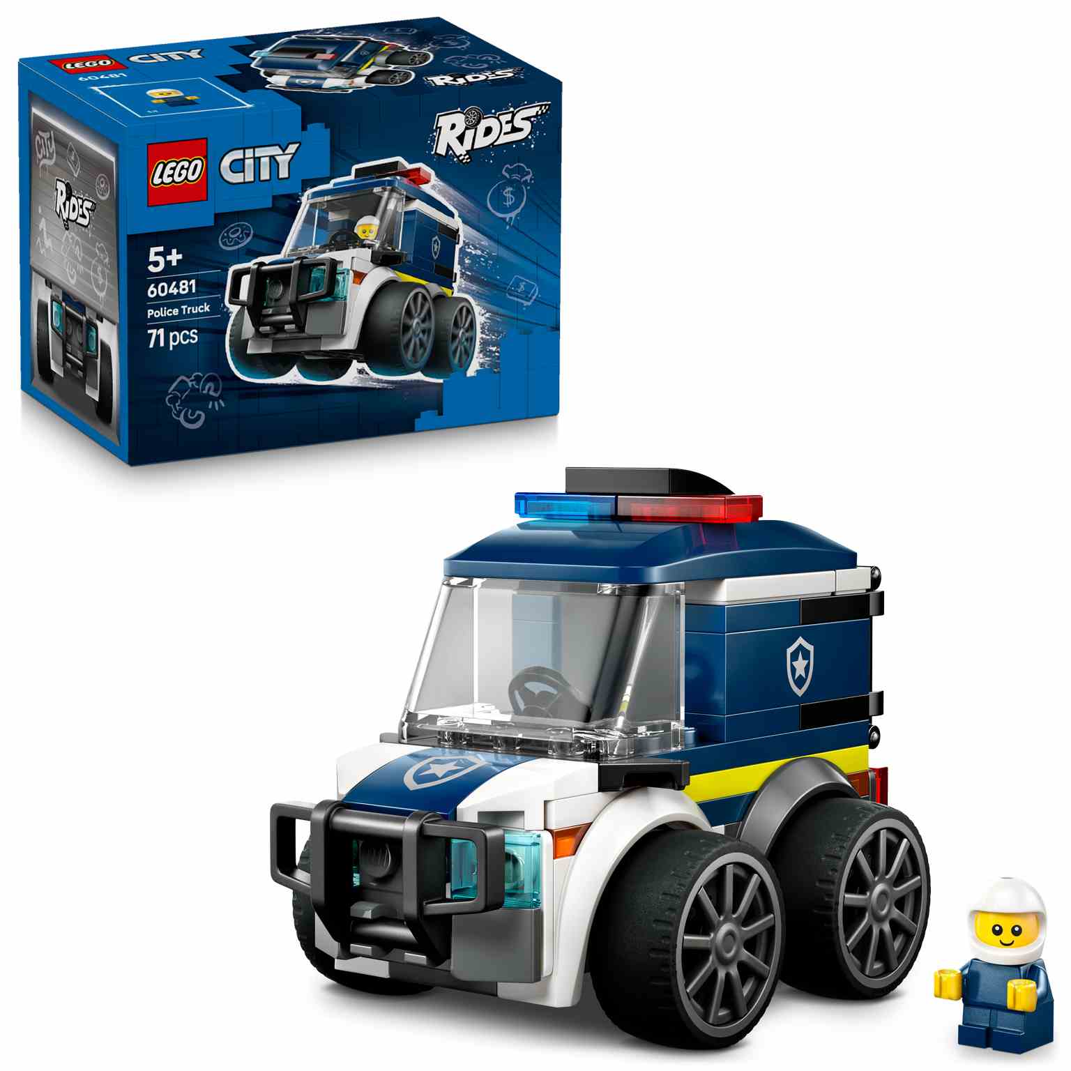 LEGO CITY | Vehículos: Furgoneta de Policía - 60481