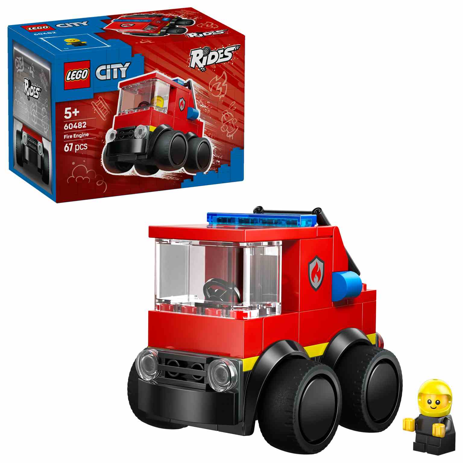 LEGO CITY | Vehículos: Camión de Bomberos - 60482