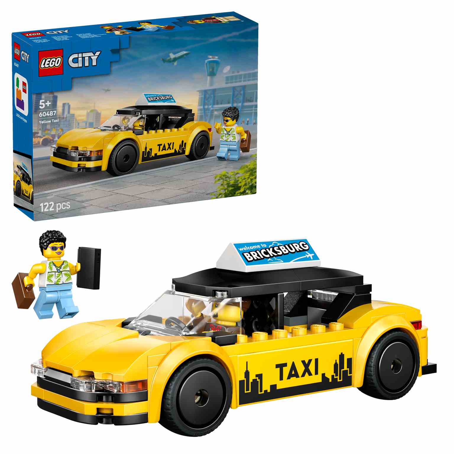 LEGO CITY | Taxi Amarillo - 60487