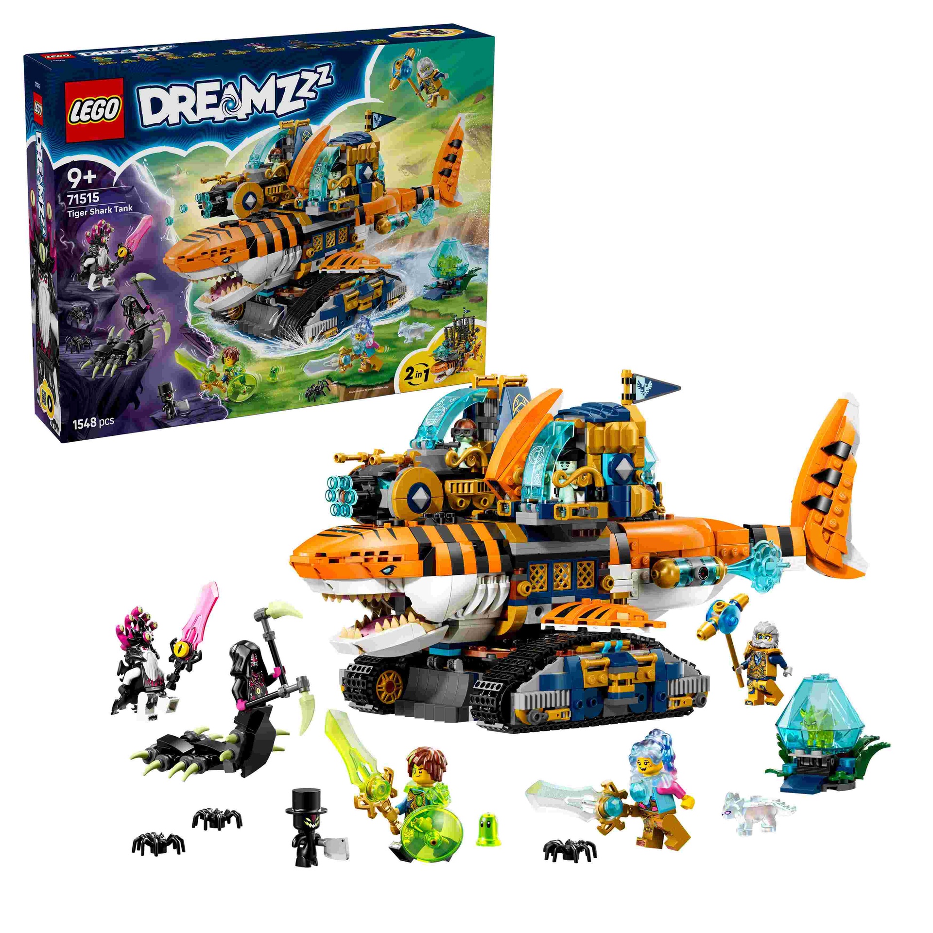 LEGO DREAMZzz | Tanque Tiburón Tigre - 71515
