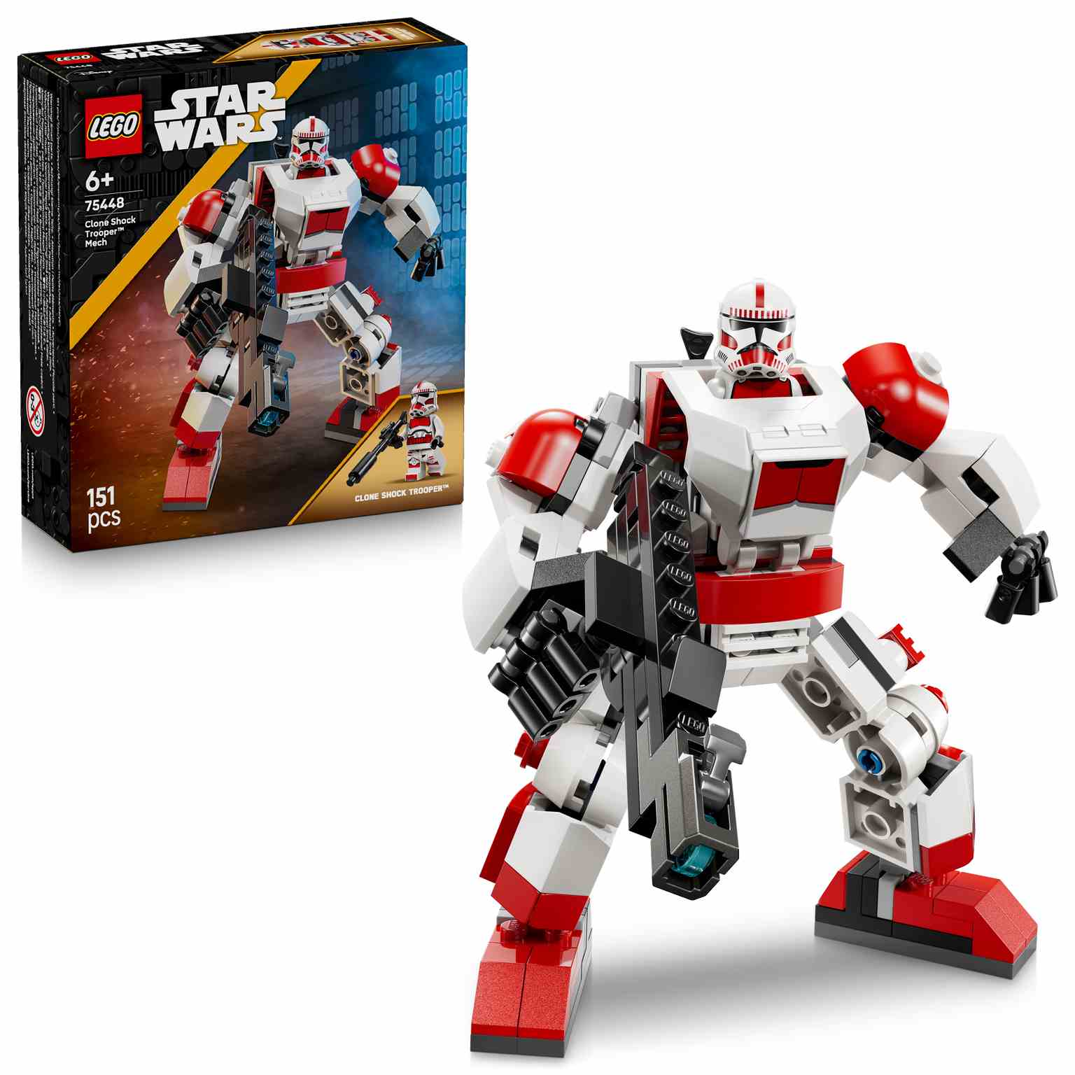 LEGO STAR WARS | Meca de Soldado Clon de Choque - 75448