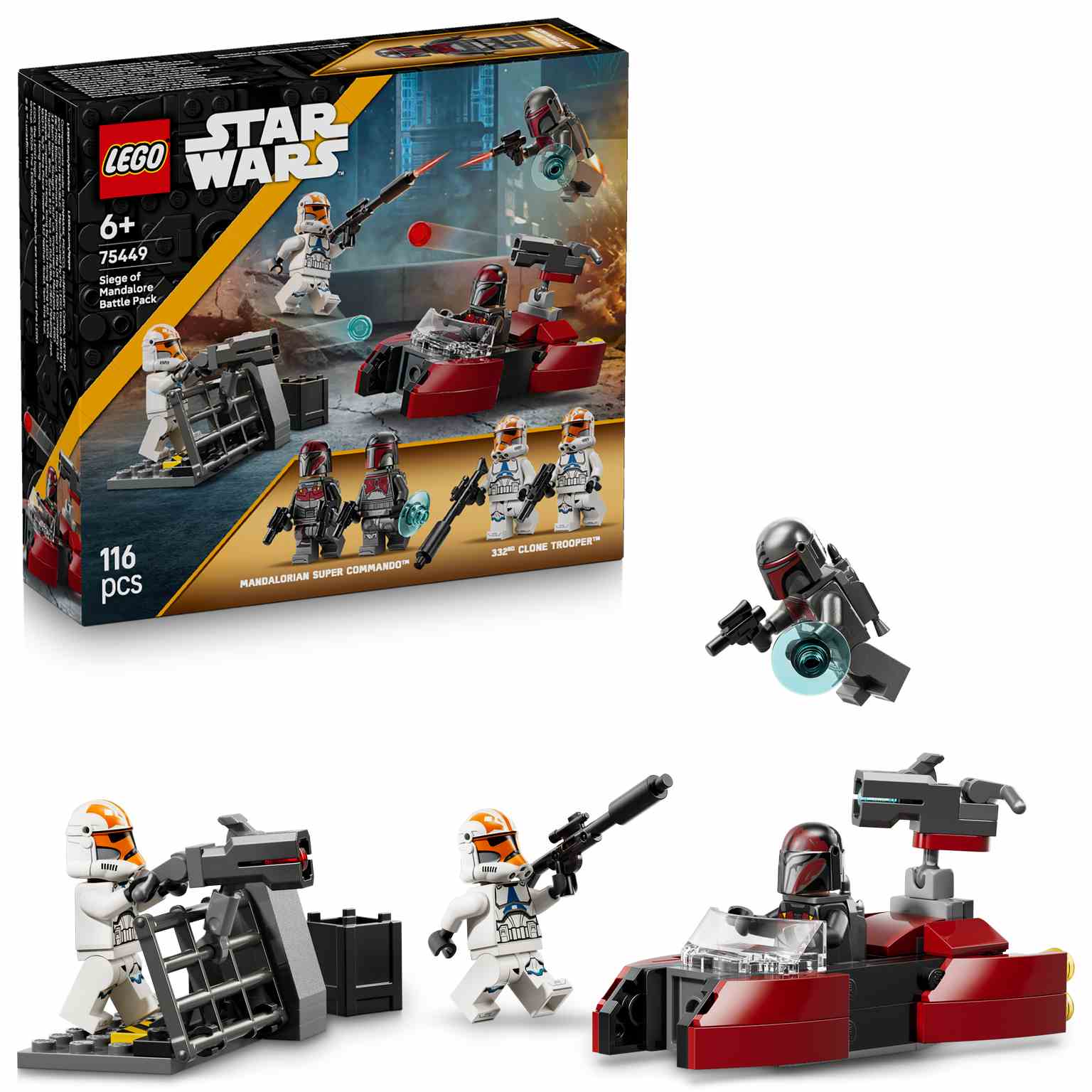LEGO STAR WARS | Pack de Combate: Asedio de Mandalore - 75449