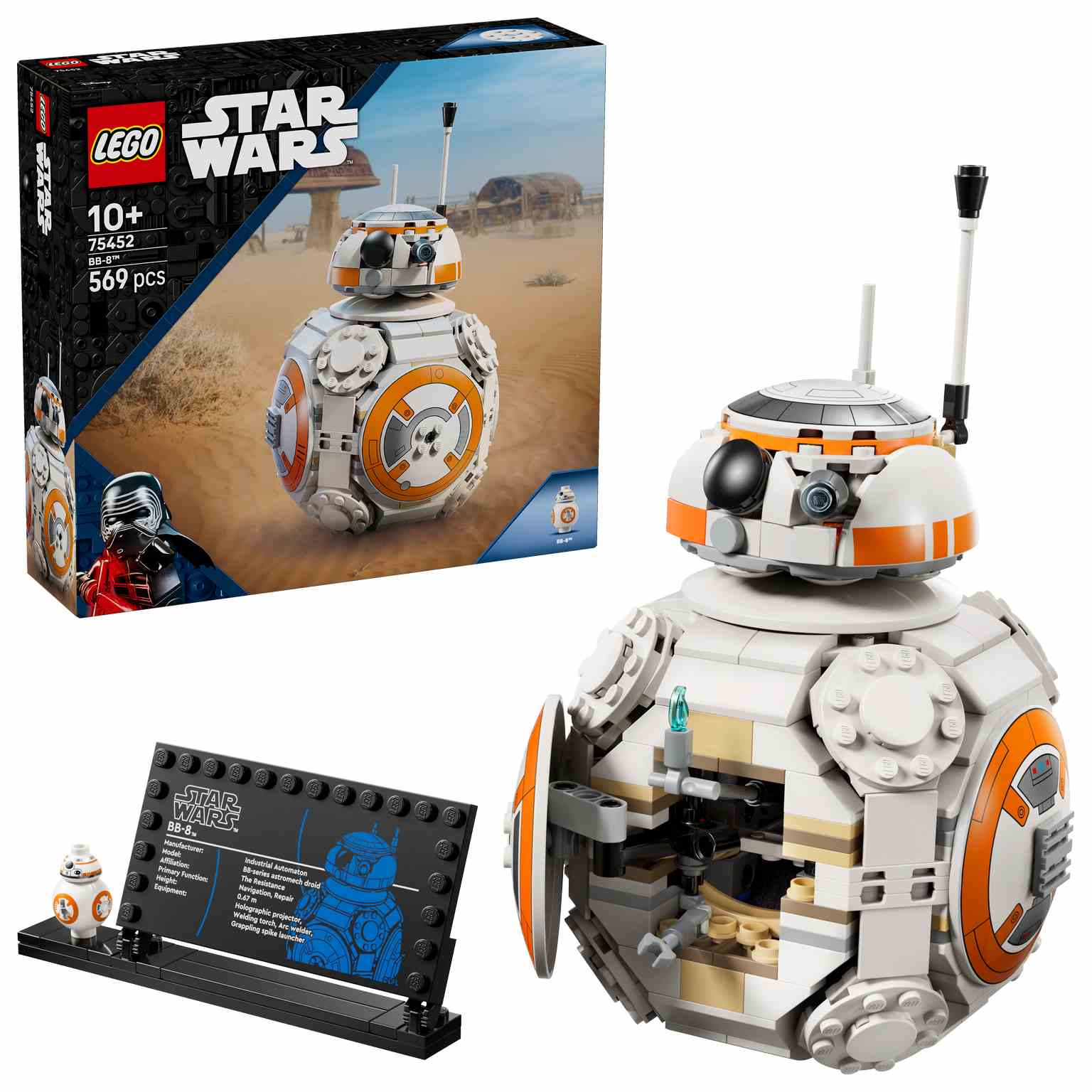 LEGO STAR WARS | Droide Astromecánico BB-8 - 75452