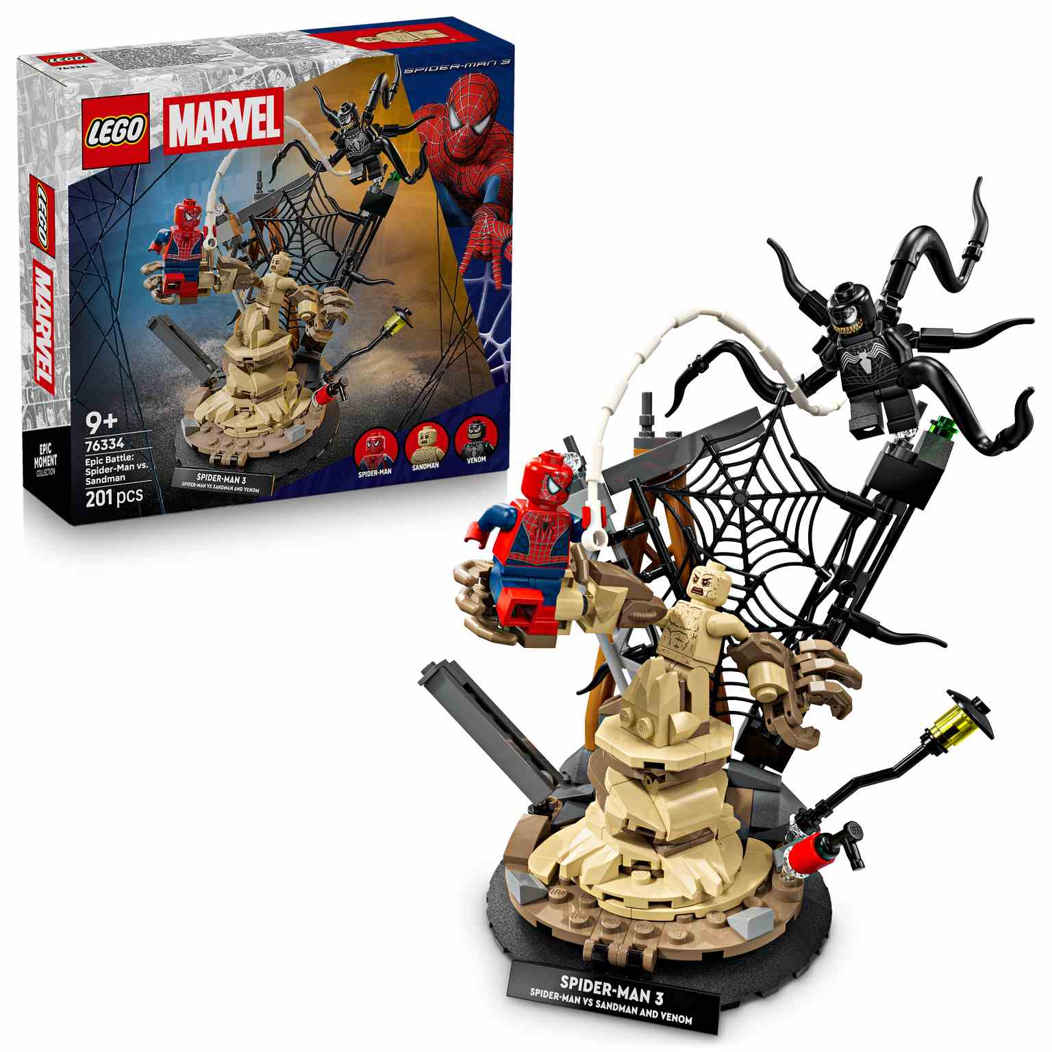 LEGO MARVEL | Batalla Legendaria: Spider-Man vs. Sandman - 76334