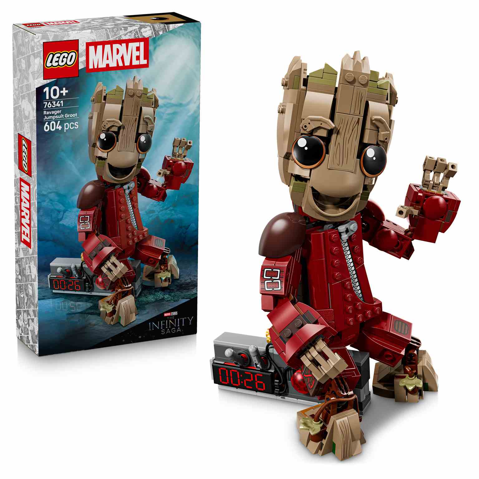 LEGO MARVEL | Groot con Traje de Saqueador - 76341