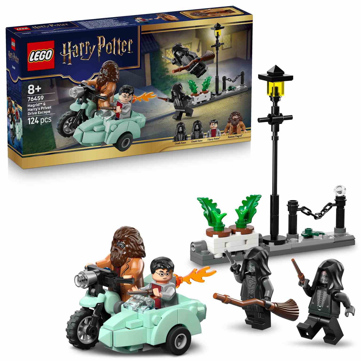 LEGO Harry Potter | Hagrid y Harry: Huida de Privet Drive - 76459