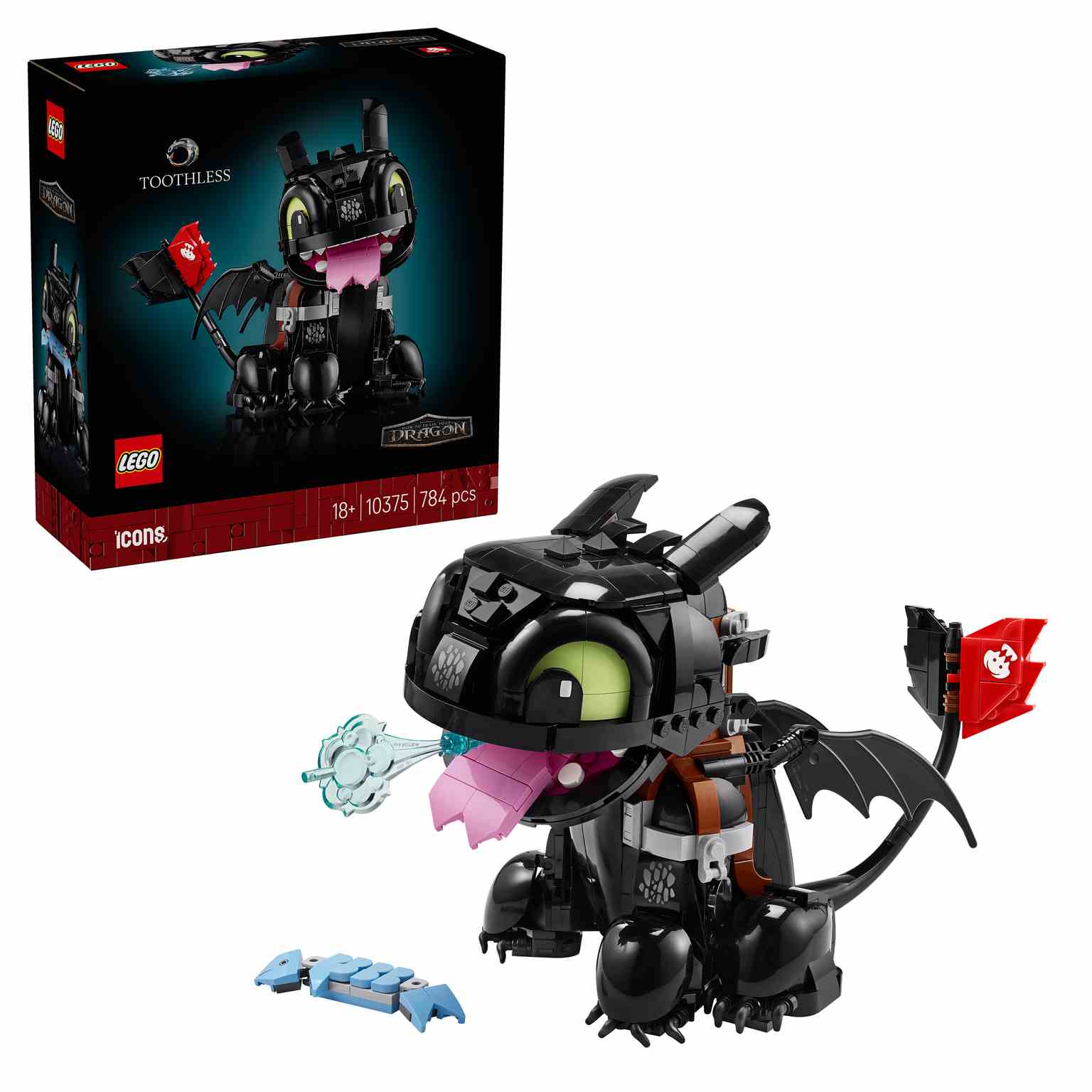 LEGO ICONS | Cómo Entrenar a tu Dragón: Desdentao - 10375