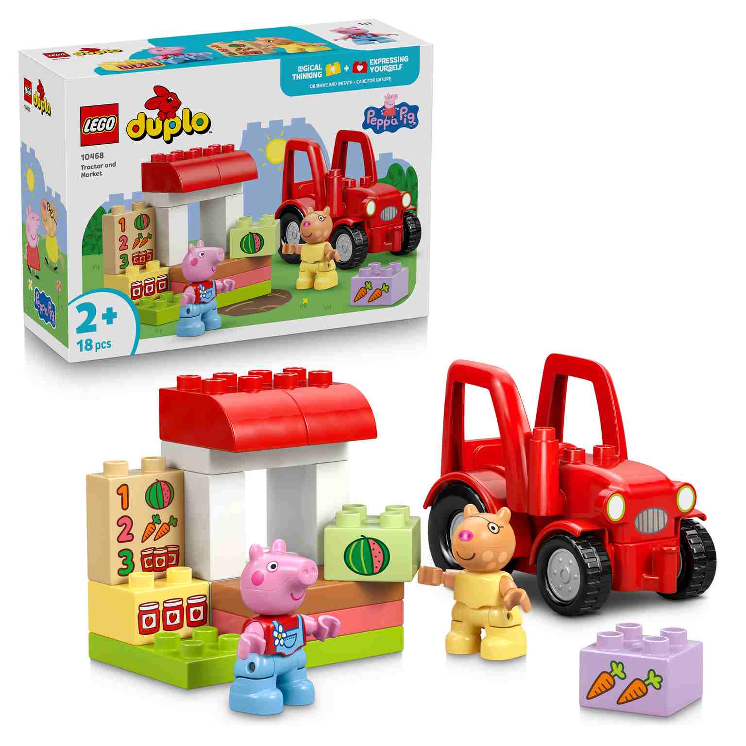 LEGO DUPLO | Tractor y Mercado - 10468