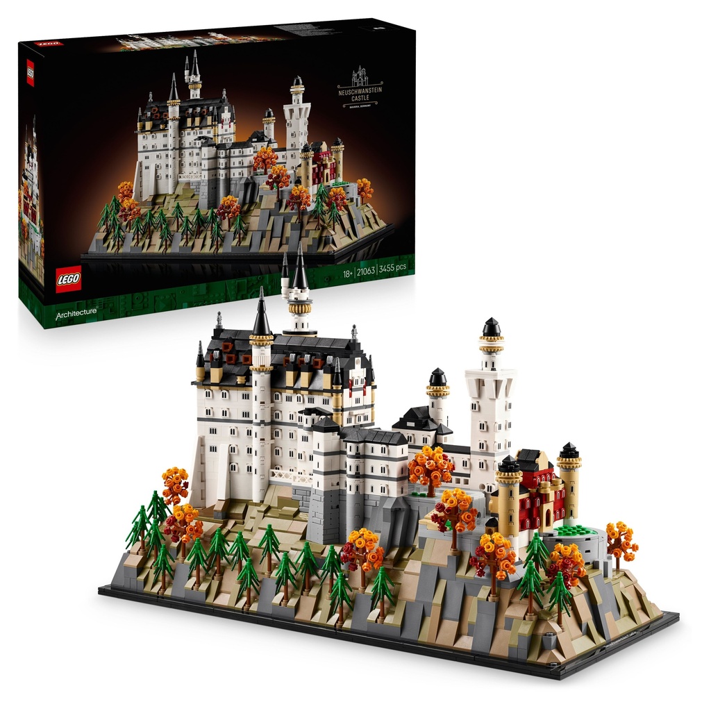 LEGO Architecture Castillo de Neuschwanstein 21063