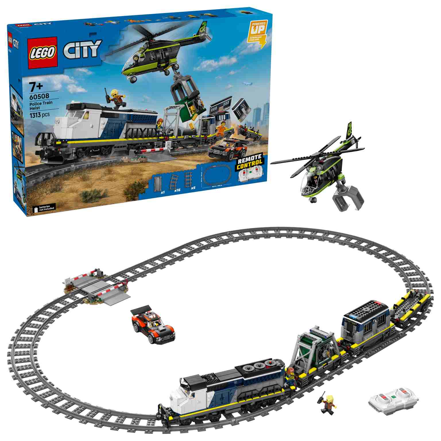 LEGO CITY | Asalto al Tren de Policía - 60508